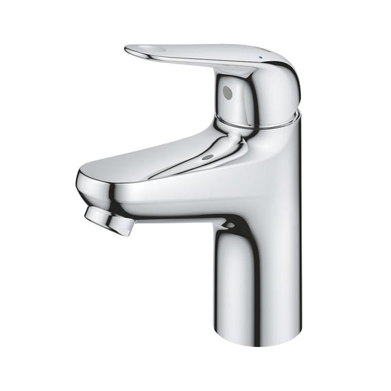 Mitigeur Lavabo GROHE QUICKFIX Swift 2023 - Sécurité Enfant, Bonde Clic-Clac, Chromé - 24327001 - 8