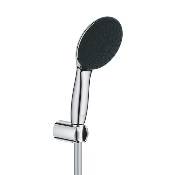 GROHE Essence Wannenarmatur Mit Brausegarnitur In StarLight Chrom - 3 Strahlarten, Einhandmischer, EcoJoy, 5 Jahre Garantie