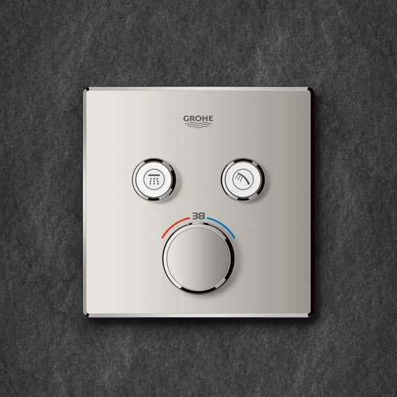 Grohe Grohtherm SmartControl Thermostat, für Dusche moon white/chrom Grohe Grohtherm SmartControl Thermostat, für Dusche moon white/chrom