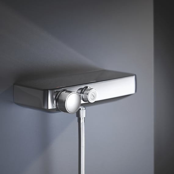 GROHE Grohtherm SmartControl Mitigeur thermostatique de douche avec  ensemble de douche 600 mm