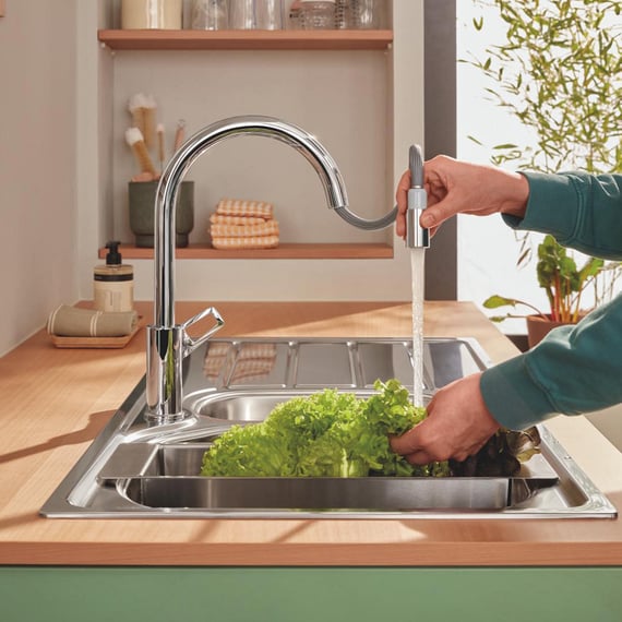 Grohe Universal Reste- & Funktionsschale edelstahl poliert - 40852SD0 ...