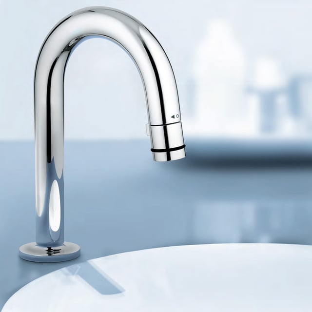 GROHE 65807AL0 - Set di scarico per lavabo con troppopieno, grafite