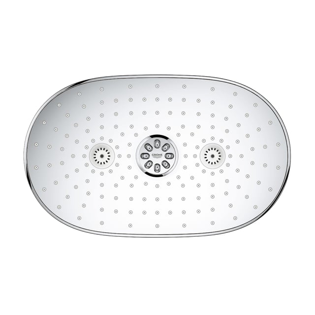Soffione Doccia GROHE Tempesta Classic 100 | Cromato | Un Getto Pioggia | Anti-Calcare Speed Clean | 10,2 Cm