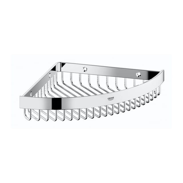 GROHE Selection Supporto A Muro Cromo – Porta Bicchiere E Dispenser, Finitura Starlight - 4