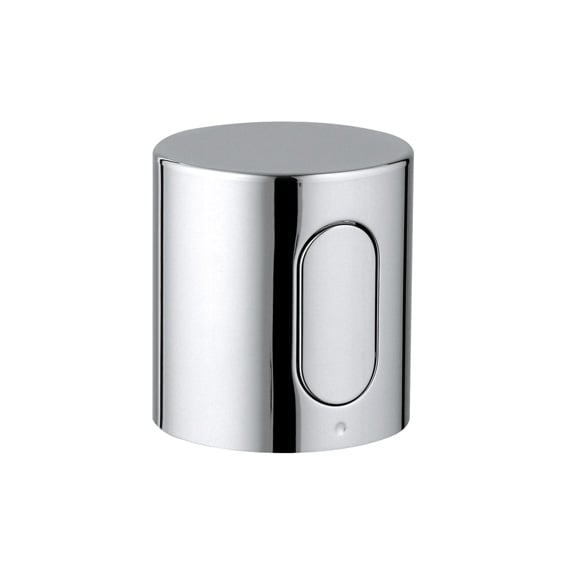 Manopola in abs cromo per colonna di scarico vasca Extensa 82mm | Leroy