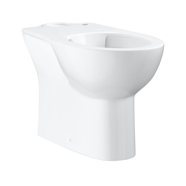 Grohe Bau Ceramic floorstanding close-coupled washdown toilet, vertical outlet