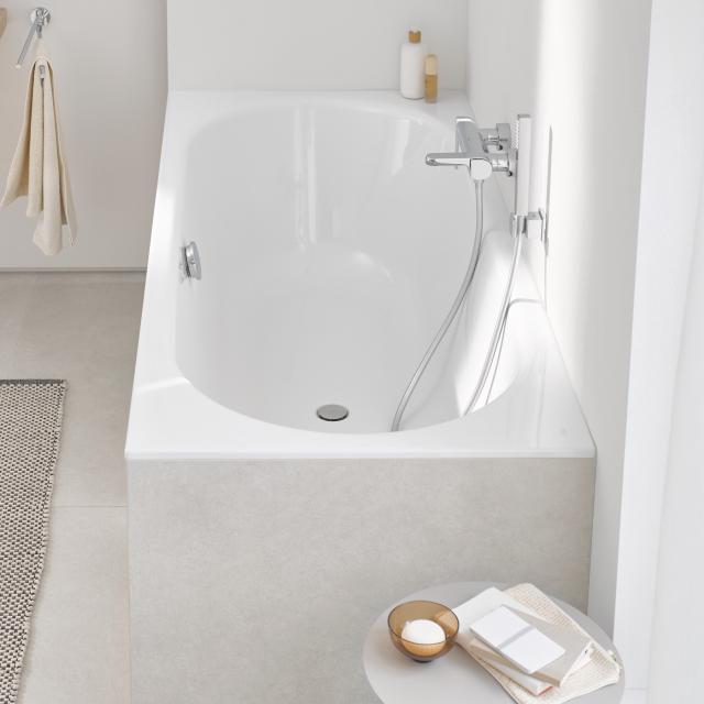 Grohe Essence rectangular bath, built-in white, with EasyClean
