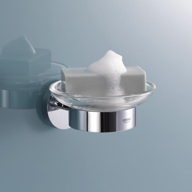Grohe Essentials Porte-savon avec support chrome