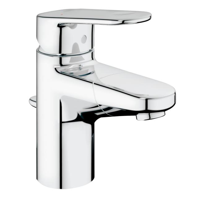Grohe Europlus single lever basin fitting with pull-out spout, S size with pop-up waste set