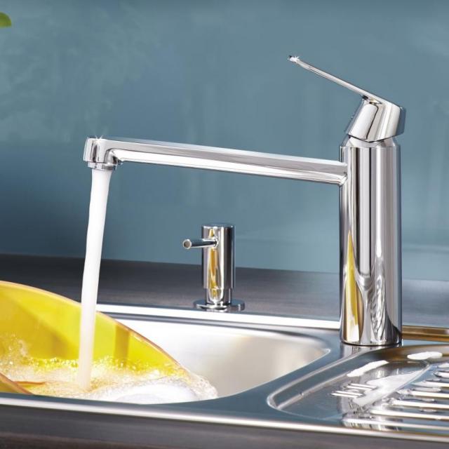 Grohe Eurosmart Cosmopolitan single-lever kitchen mixer tap chrome