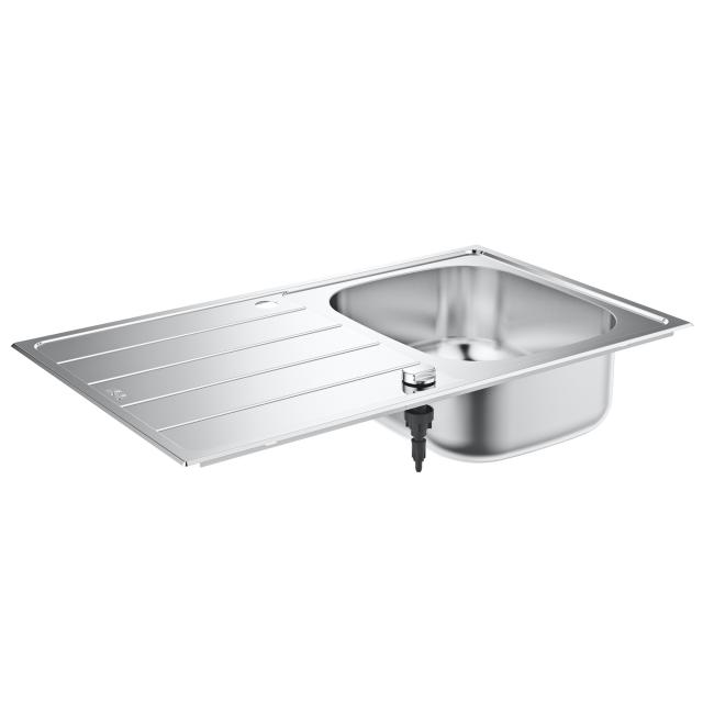 Grohe K200 kitchen sink with drainer, reversible