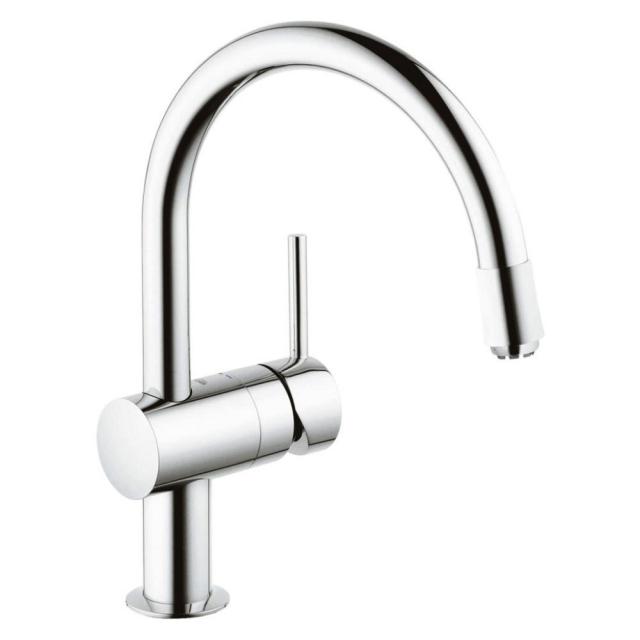 Grohe Minta kitchen fitting with pull-out spout