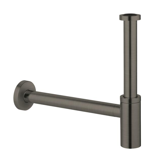 Grohe odour trap 1 1/4" for washbasin brushed hard graphite