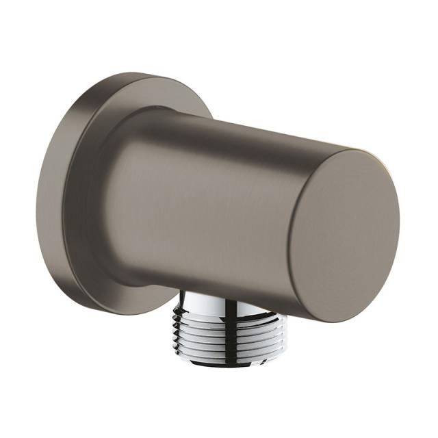 Grohe Rainshower wall elbow brushed hard graphite