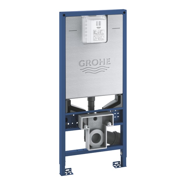 Plaque De Commande WC GROHE Surf 37859000 - Argent, Chasse 9L/4L, Dimensions 330x190 Mm, En ABS - 6
