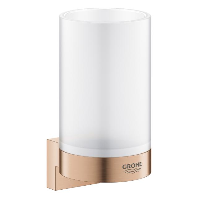 Grohe Selection tumbler with holder brushed warm sunset