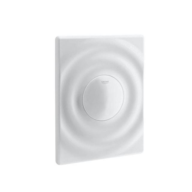 Grohe Surf cover plate for vertical installation alpine white