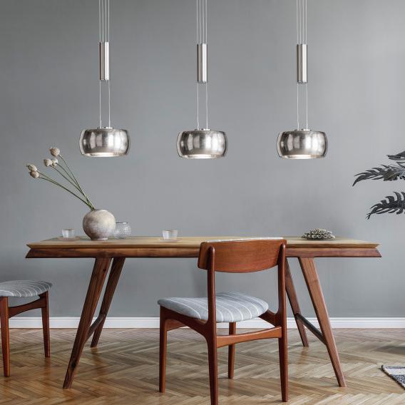 Honsel Colette Led Pendant Light, 3 Hanging Lights Above Dining Table