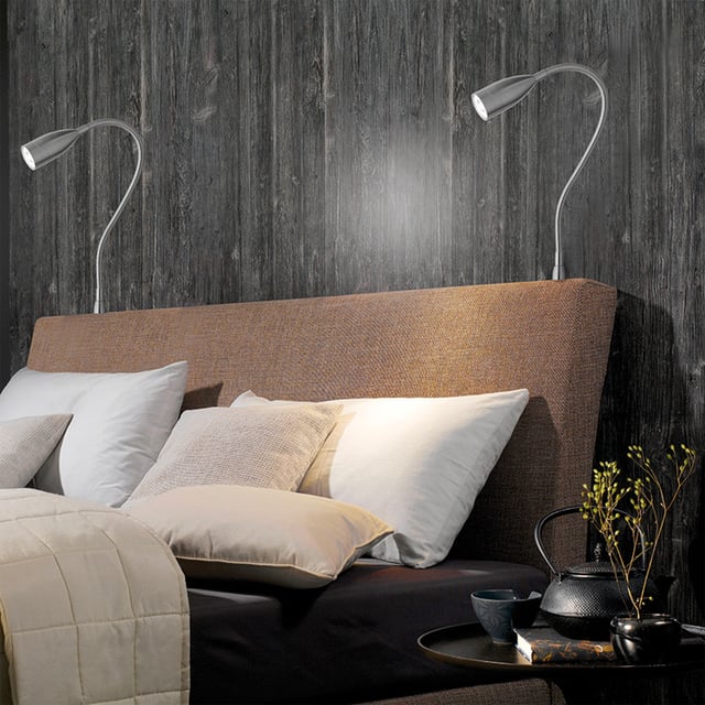 Lampada A Stelo Fischer & Honsel Con 3 Attacchi E27: Paralume In Rattan Beige, Struttura Nero Opaco - 6
