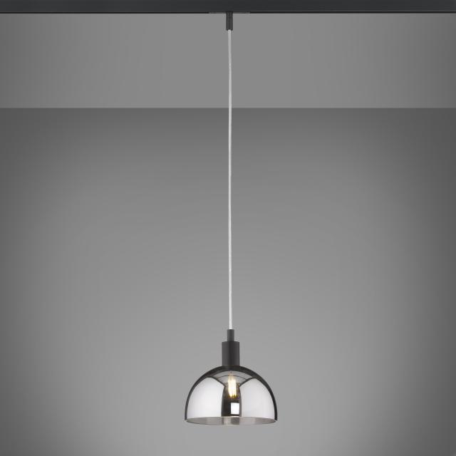 FISCHER & HONSEL pendant with shade for HV-track 6 system