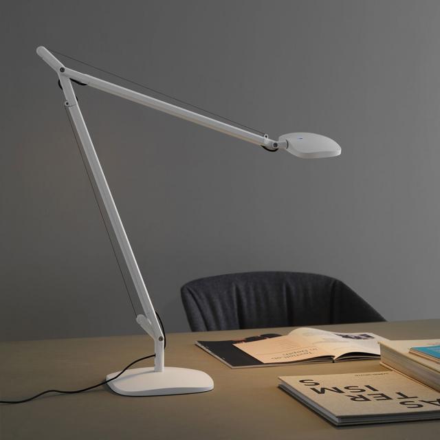 FontanaArte Volée LED table lamp with dimmer and table base