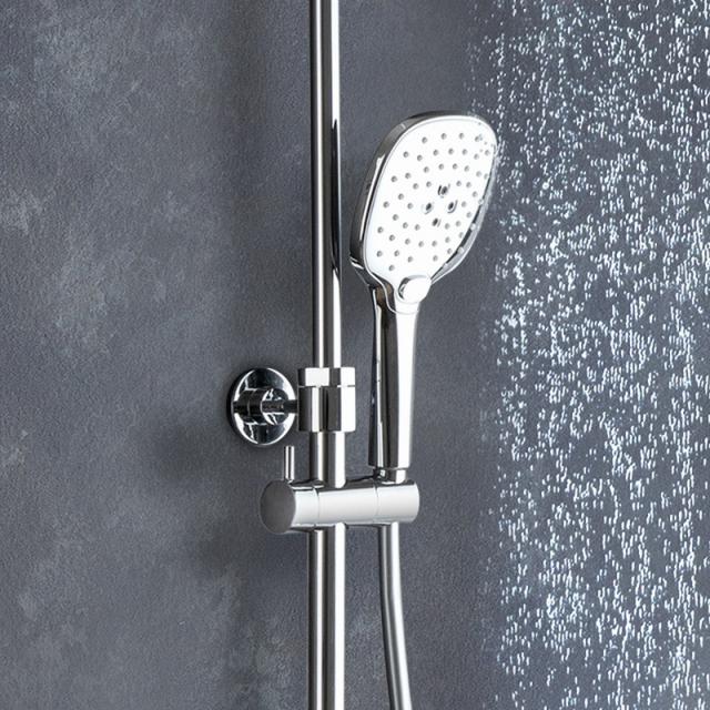 Fortis Spa Push hand shower with 3 spray modes chrome