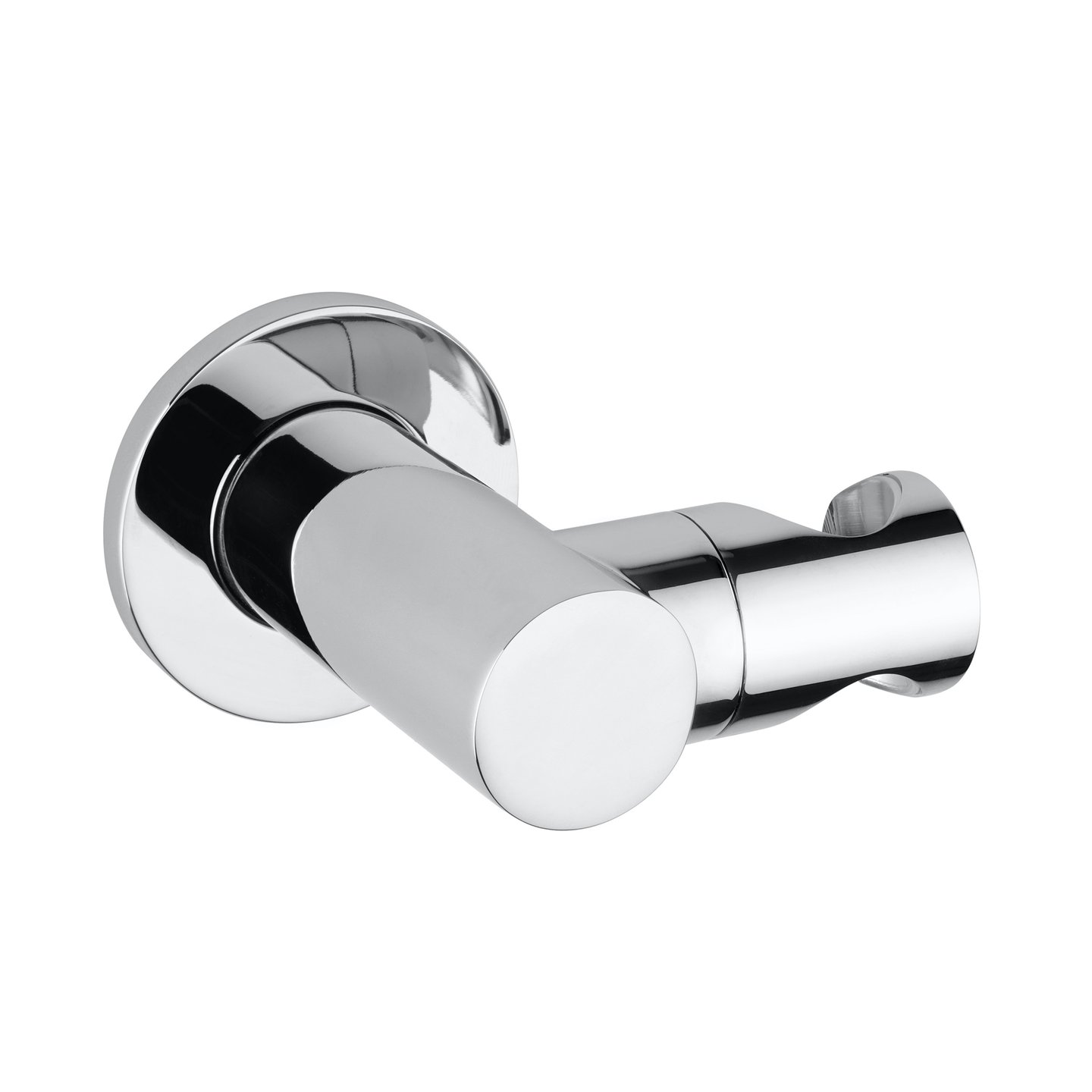 Fortis shower bracket movable, metal, round chrome - 5318500PC | REUTER