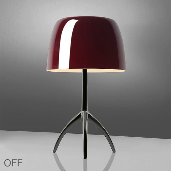 Foscarini Lumiere 05 Piccola Table Lamp With On Off Switch 0260112r262 Reuter