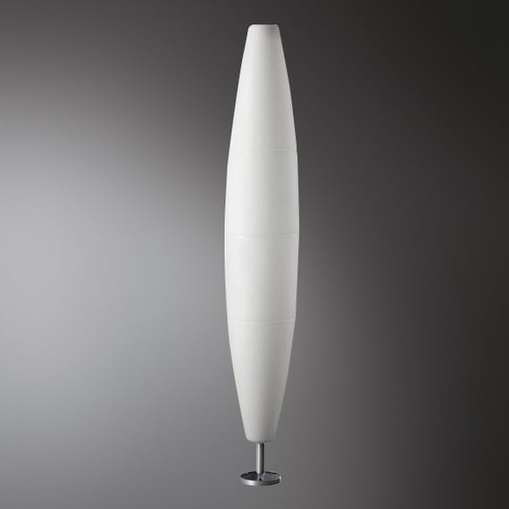 ORE Lampada Da Terra A Candelabro, Effetto Albero In Poliresina, Colore Crema Antico, 157,5 Cm, 100W Max - 3