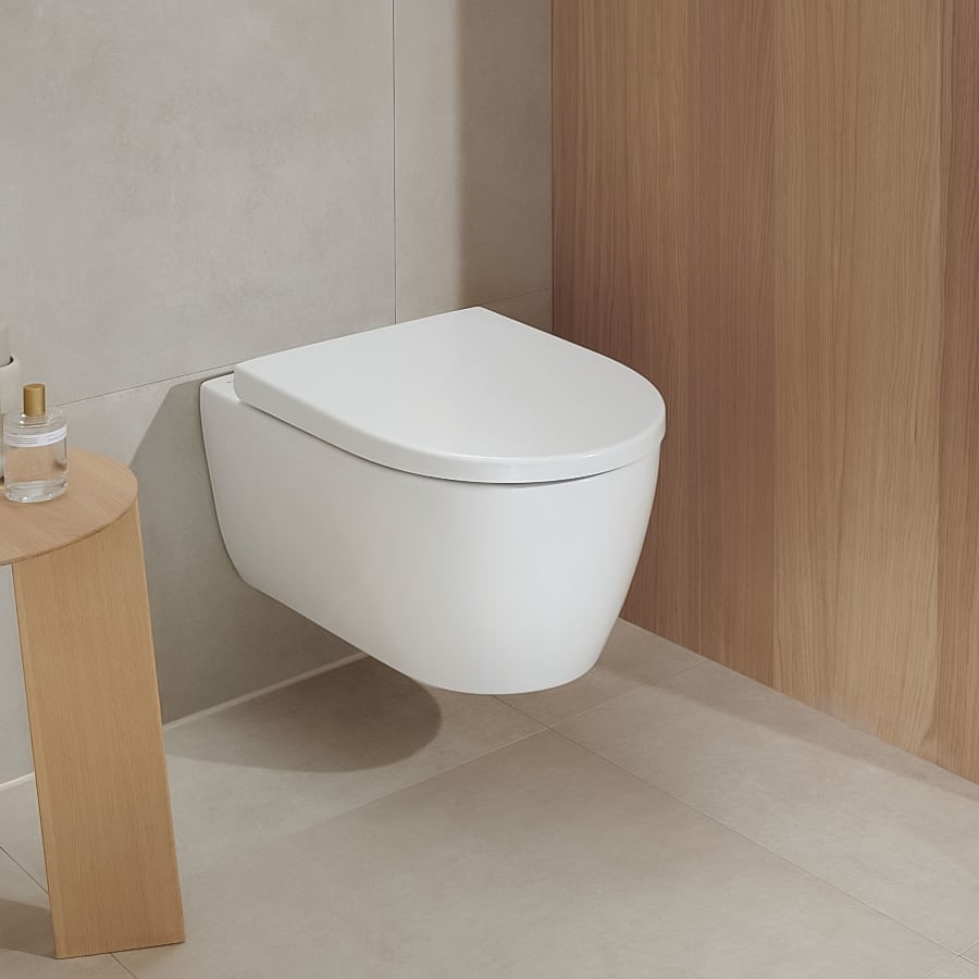 Geberit iCon Wand-WC mit TurboFlush mit WC-Sitz, weiß - 503045001 | REUTER
