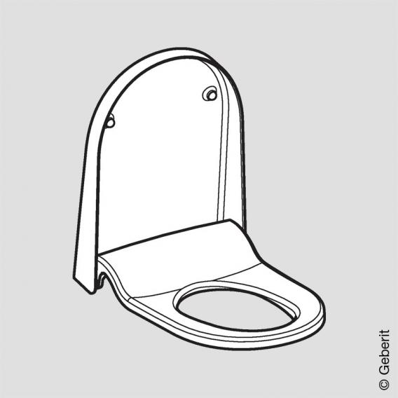 Geberit AquaClean Sela toilet seat and lid, year of production 2013 - 03/2019