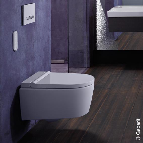 Drikke sig fuld bemærkede ikke forvridning Geberit AquaClean Sela wall-mounted complete shower toilet system, with  toilet seat white - 146220111 | REUTER