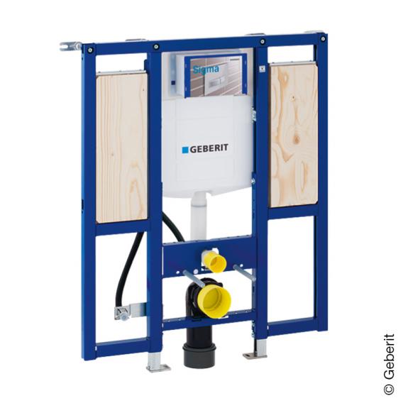 Geberit Duofix frame for wall-mounted toilet, H: 112 cm, for grab rail, w. concealed cistern UP320, barrier-ree