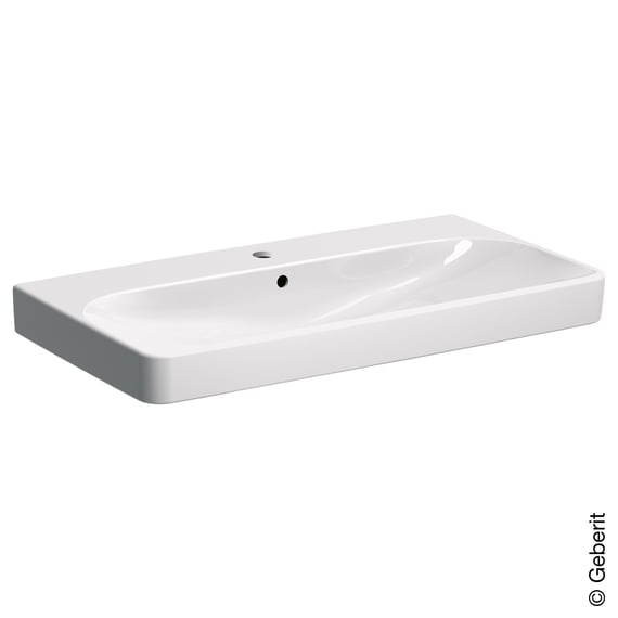 BetteOne lavabo à encastrer, rectangulaire, sans trou pour robinet, avec trop-plein, 434x416x130mm, A135-000, A135-000, Colorazione: Bianco | Leroy Merlin