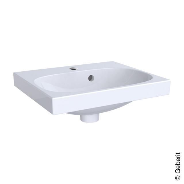 Geberit Acanto handwashbasin white, with KeraTect