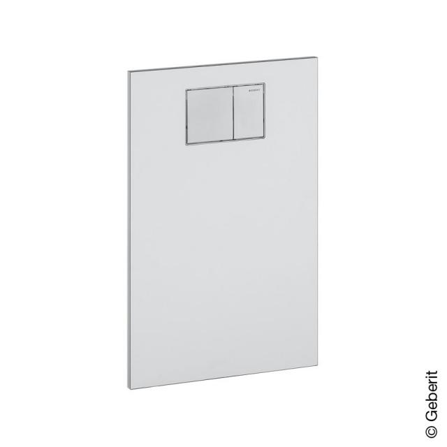 Geberit AquaClean design plate to attach on Geberit concealed cistern alpine white