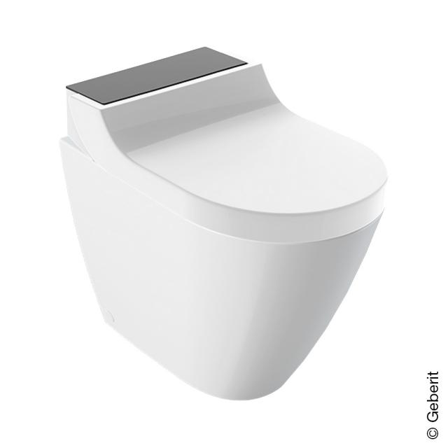Geberit AquaClean Tuma Comfort complete floor-standing, shower toilet with toilet seat white/black
