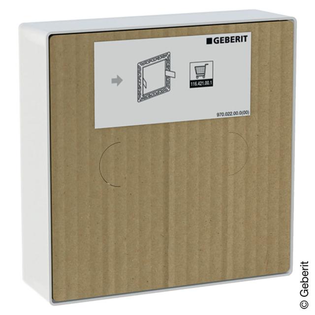 Geberit Duofix dust cover for cover plate for washbasin fittings with concealed function box