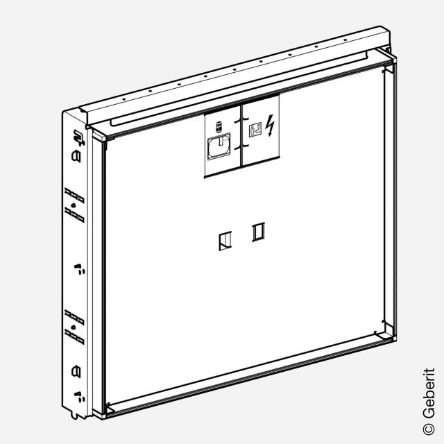 Geberit GIS installation box for ONE mirror cabinet W: 112 cm