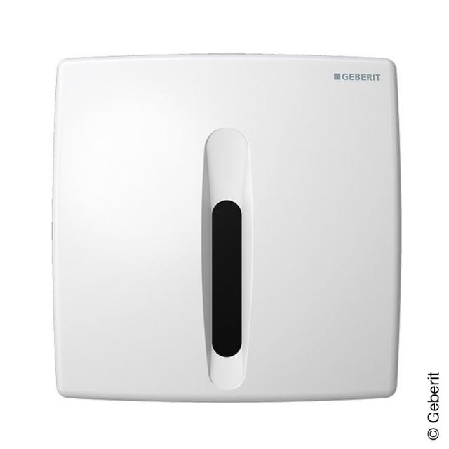 Geberit HyBasic urinal control, with sensor, infrared/mains connection white alpine