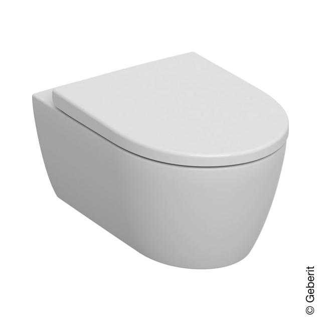 Geberit iCon wall-mounted, washdown toilet with toilet seat