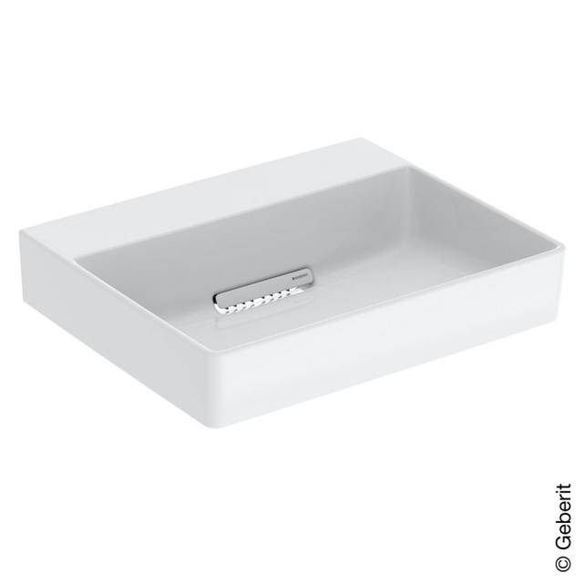 Geberit ONE countertop washbasin white, with KeraTect, without tap hole