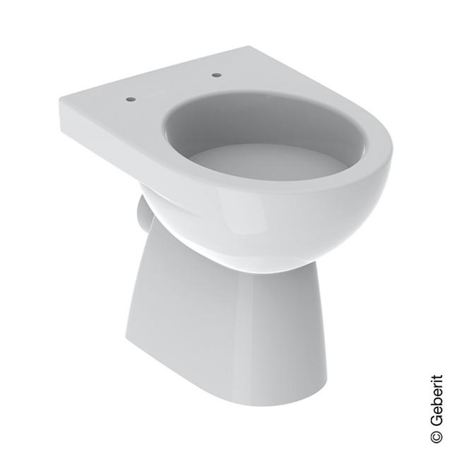 Geberit Renova floorstanding, washdown toilet with flush rim, white, with KeraTect