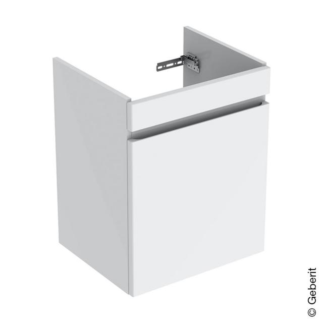Geberit Renova Plan vanity unit with 1 pull-out compartment and inner drawer white high gloss