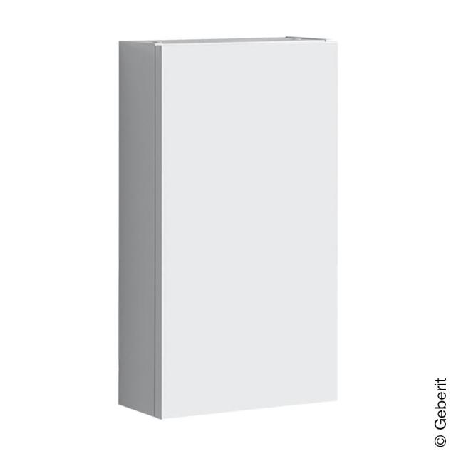 Geberit Renova Plan wall unit with 1 door front white high gloss / corpus white high gloss