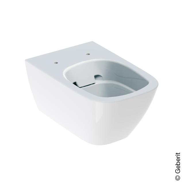 Geberit Smyle Square wall-mounted washdown toilet white, with KeraTect