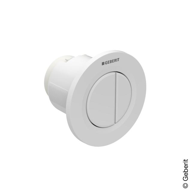 Geberit Type 01 remote control, pneumatic, for dual flush, concealed button