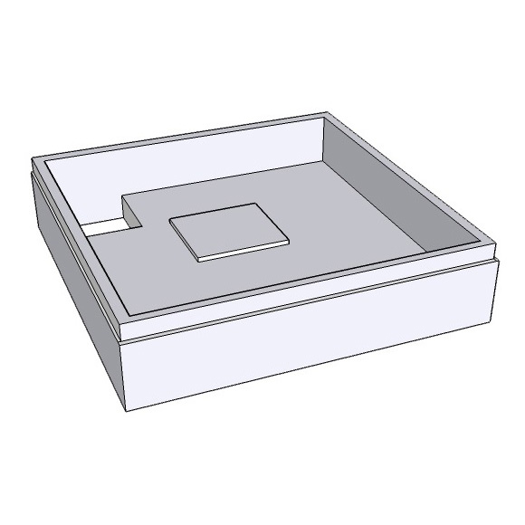 Schröder shower tray support for Easytray