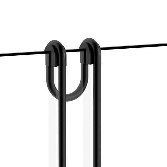 Cleafe - Set 3pz Tergivetro Per Doccia Gancio Doppio Per Porta Box