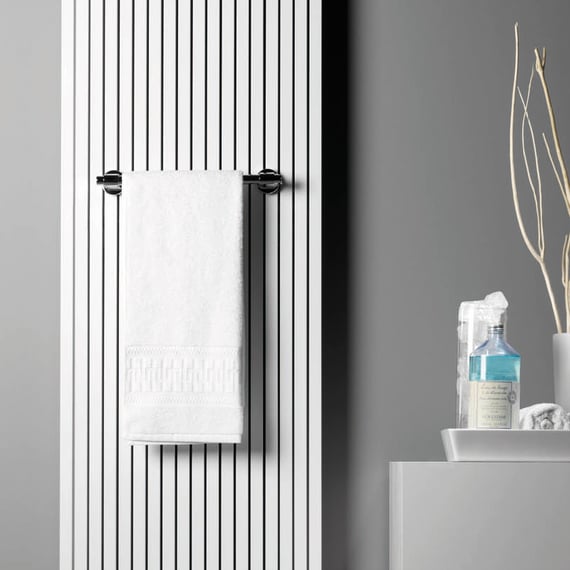 Giese Porte-serviettes pour meuble de salle de bains et montage